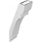 Ekena Millwork 4-in. W x 6-in. D x 18-in. H Olympic Architectural Grade PVC Knee Brace BRCP04X06X18OLY - alternate 5